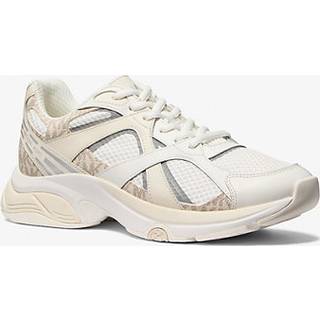 MK Leo Mixed-Media Trainer - Natural - Michael Kors - EU 41.5