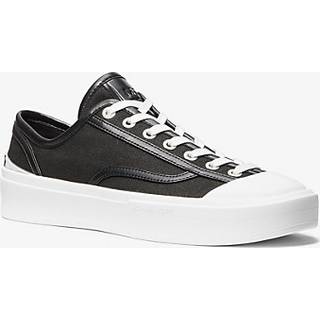 MK Jude Linen Blend Trainers - Black - Michael Kors - EU 41