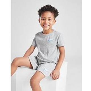 Nike Essential T-Shirt/Shorts Set Children, Grey - 3-4Y