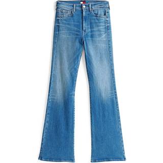Sylvia Faded High Rise Flared Jeans