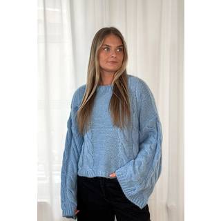 Noella Lyza SH Knit Light Blue
