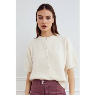 Noella Kae SS Knit Cardigan Oyster