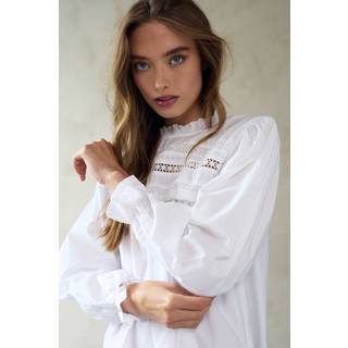 Noella Bluse - Kendira - White