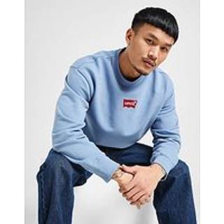 LEVI'S Batwing Logo Crew Sweatshirt, Blue