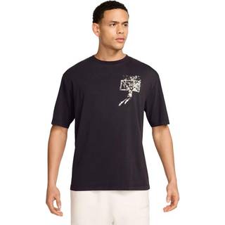 Oversized Jordan Brooklyn Graphic-T-shirt til mænd - sort - XXL