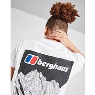 Berghaus Back Mountain T-Shirt Junior, Hvid - 14-15Y