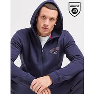 Reebok Albany Full Zip Hættetrøje, Navy - S
