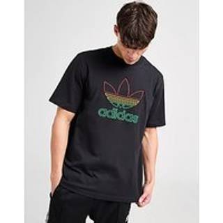 adidas Originals Multi Outline Trefoil T-Shirt, Black