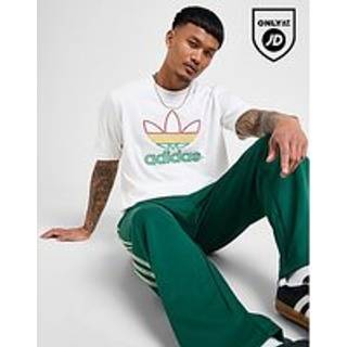 adidas Originals Multi Outline Trefoil T-Shirt, White