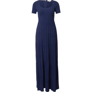 MK Ribbed Stretch Knit Midi Dress - Blue - Michael Kors