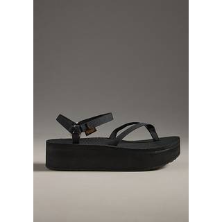 Teva Slim Sort Platform Sandalereu41