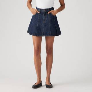 Pleated Mini Skirt