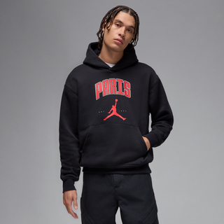Jordan Paris-pullover-hættetrøje i fleece til mænd - sort - M