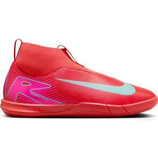 Nike Jr. Mercurial Superfly 10 Academy IC High-Top-fodboldsko til mindre/større børn - rød - 35.5