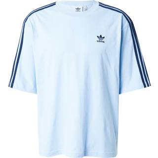adidas Originals Oversized 3-Stripes T-Shirt, Sky