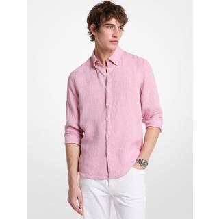 MK Linen Shirt - Pink - Michael Kors - XS