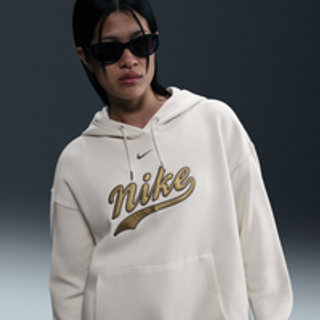 Nike Sportswear Phoenix Fleece-hættetrøje til kvinder - grå - XS (EU 32-34)