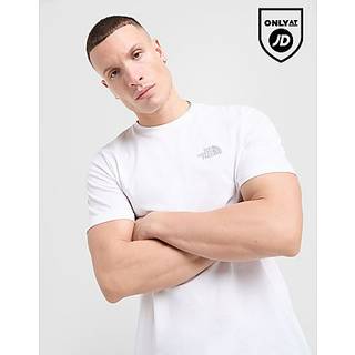 The North Face Simple Dome T-Shirt Herre, White - M