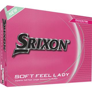 Srixon Soft Feel Lady (2025) Dame Golfbolde - Passion Pink