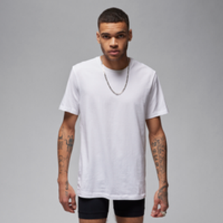 Jordan Flight Base-T-shirts til mænd (2 stk.) - hvid - S