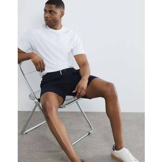 River Island Med bælte Core Decal Chino-shorts30B x 31L (UK 30 R)