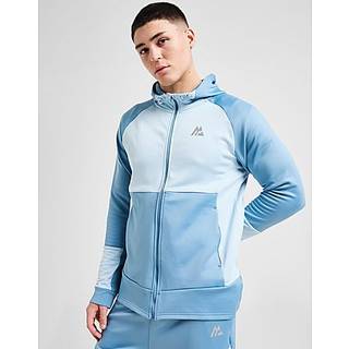 MONTIREX Flex Grid Full Zip Hoodie, Blue - XL