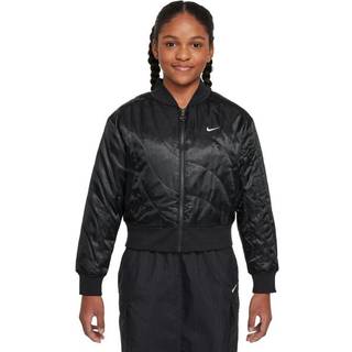 Nike -jakke til større børn (piger) - sort - S