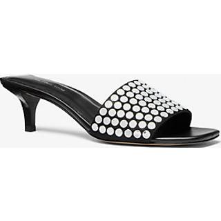 MK Merriam Studded Kitten Heel Sandal - Black - Michael Kors - EU 35.5