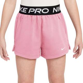 Nike Pro Fleece Dri-FIT-shorts til større børn (piger) - Pink - XL