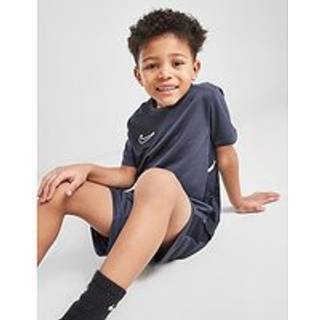 Nike Academy Crew T-Shirt/Shorts Set Children, Navy - 2-3Y