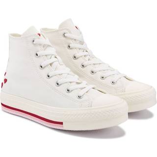 Converse Chuck Taylor All Star Lift High V-Day Children, White - 34