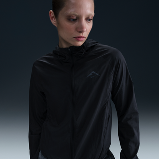 Jakke med hætte Nike Trail hj2250-010 Størrelse L