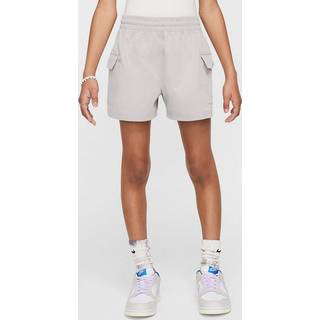 Nike Girls' Woven Cargo Shorts Junior, College Grey - 8-10Y