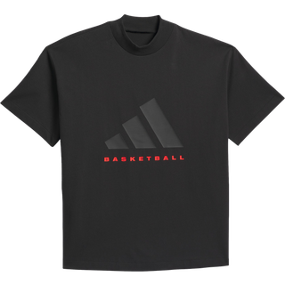 adidas Basketball 001_ T-shirt - Black / Red - L