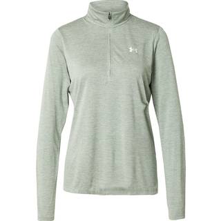 Under Armour Tech™ Twist Women's ½ Zip Silica Green / White XL