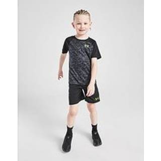 Under Armour Tech Camo T-Shirt/Shorts Set Children, Black - 3-4Y