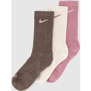 Nike Everyday Plus Cushioned-træningscrewstrømper (3 par) - multifarvet - 38-42