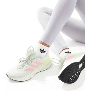 Ultrarun 5 W løbesko - Linen Green / Bliss Pink / Linen Green - 38