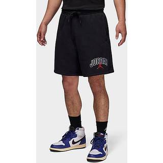 Jordan Brooklyn Fleece-shorts med grafik til mænd - sort - XL