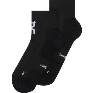 On Core Run Sock Mid 2P Black, 43-46