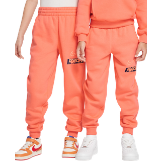 Erling Haaland Club Fleece-joggers til større børn - Pink - L