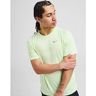 Kortærmet Nike Stride Dri-FIT ADV-løbetop til mænd - gul - XXL