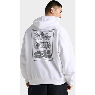 New Balance 9060 Sketch Hoodie, White - L
