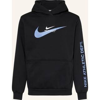Nike Sportswear-hættetrøje i fleece til større børn - sort - XL