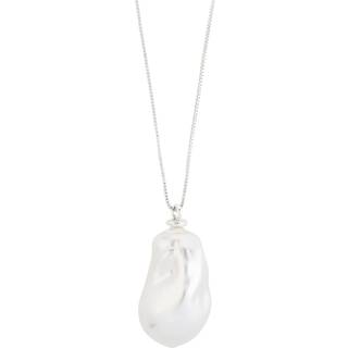 Sky Pearl Necklace Silver-plat