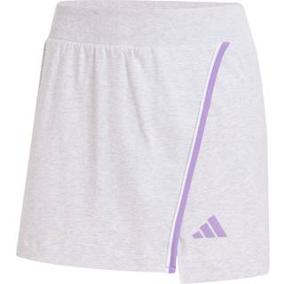 Essentials Color-Pop Cotton skørt - Light Grey Heather - XS