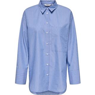 ONLY dame skjorte ONLMAIA - Blue - S