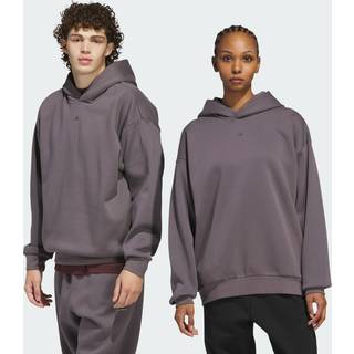 adidas Basketball Fleece kønsneutral hættetrøje - Grey Strata - L
