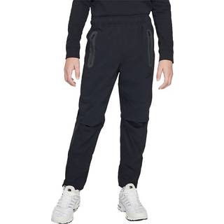 Vævede Nike Tech-bukser til større børn (drenge) - sort - L