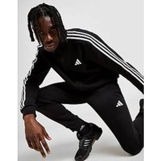 adidas Fleece 3-Stripes Tracksuit, Sort - XS